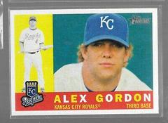 Alex Gordon #196 Baseball Cards 2009 Topps Heritage Prices