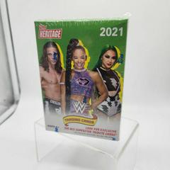 Blaster Box Wrestling Cards 2021 Topps Heritage WWE Prices