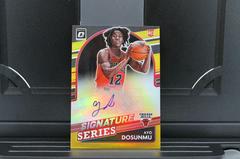 Ayo Dosunmu [Gold] #SS-ADM Basketball Cards 2021 Panini Donruss Optic Signature Series Prices