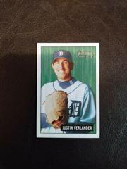 Justin Verlander [Mini] Baseball Cards 2005 Bowman Heritage Prices