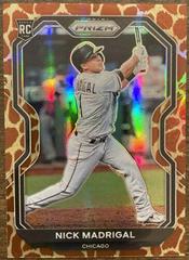 Nick Madrigal [Giraffe Prizm] Baseball Cards 2021 Panini Prizm Prices