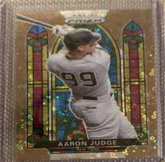 Aaron Judge [Bronze Donut Circles Prizm] #SG-5 Baseball Cards 2021 Panini Prizm Stained Glass Prices