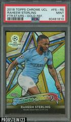 Raheem Sterling [Gold Refractor] #FS-RS Soccer Cards 2018 Topps Chrome UEFA Champions League Future Stars Prices