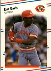 Eric Davis #73 Baseball Cards 1988 Fleer Mini Prices