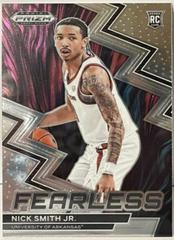 Nick Smith Jr. #4 Basketball Cards 2023 Panini Prizm Draft Picks Fearless Prices