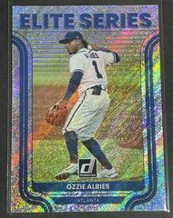 Ozzie Albies [Rapture] #ES-12 Baseball Cards 2022 Panini Donruss Elite Series Prices