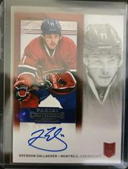 Brendan Gallagher [Red Jersey Autograph] #266 Hockey Cards 2013 Panini Contenders Prices