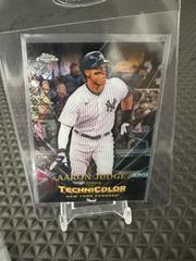 Aaron Judge Baseball Cards 2023 Topps Chrome in Technicolor Autographs Prices