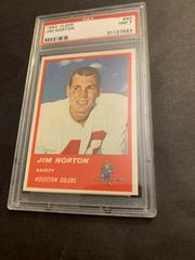 Jim Norton Football Cards 1963 Fleer Prices