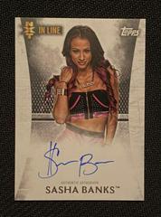 Sasha Banks Wrestling Cards 2015 Topps WWE Undisputed NXT In Line Autographs Prices