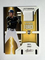 Oneil Cruz Baseball Cards 2022 Panini Absolute Rookie Force Prices