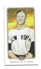 Mickey Mantle [Mini Piedmont] #91 Baseball Cards 2010 Topps 206 Prices