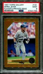 Derek Jeter [Player's Private Issue] #161 Baseball Cards 1997 Topps Gallery Prices