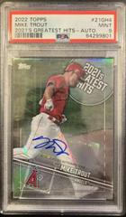 Mike Trout [Autograph] #21GH-4 Baseball Cards 2022 Topps 2021’s Greatest Hits Prices