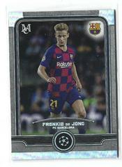 Frenkie de Jong #4 Soccer Cards 2019 Topps Museum Collection UEFA Champions League Prices