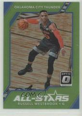 Russell Westbrook [Lime Green] Basketball Cards 2017 Panini Donruss Optic All-Stars Prices