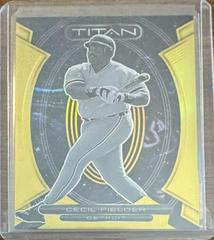 Cecil Fielder [Gold] Baseball Cards 2023 Panini Chronicles Titan Prices
