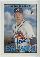 Aaron Blair Baseball Cards 2016 Topps Heritage Real One Autographs Prices