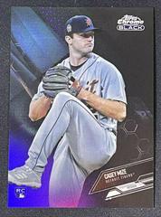 Casey Mize [Purple Refractor] Baseball Cards 2021 Topps Chrome Black Prices