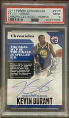 Kevin Durant [Purple] Basketball Cards 2017 Panini Chronicles Autographs Prices