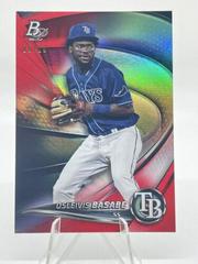 Osleivis Basabe [Red Autograph] #TOP-22 Baseball Cards 2022 Bowman Platinum Top Prospects Prices
