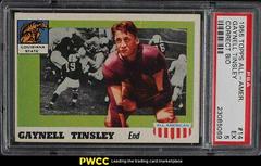 Gaynell Tinsley [Correct Bio] Football Cards 1955 Topps All American Prices