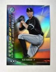 Alec Hansen Baseball Cards 2017 Bowman Chrome Scouts' Updates Prices