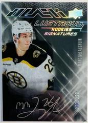 Marc McLaughlin #LS-MM Hockey Cards 2022 SPx UD Black Lustrous Rookie Signatures Prices