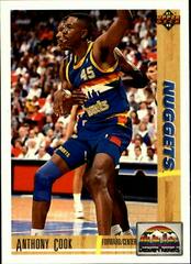 Anthony Cook Basketball Cards 1991 Upper Deck Prices