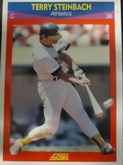 Terry Steinbach Baseball Cards 1990 Score Superstars Prices