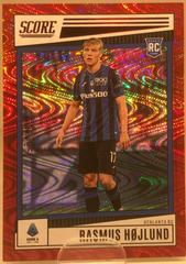 Rasmus Hojlund [Red Swirl] #38 Soccer Cards 2022 Panini Score Serie A Prices