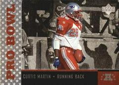 Curtis Martin #PB-13 Football Cards 1996 Upper Deck Pro Bowl Prices