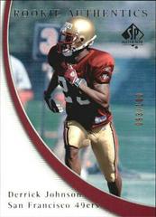 Derrick Johnson CB [Rookie Gold 100] #137 Football Cards 2005 SP Authentic Prices