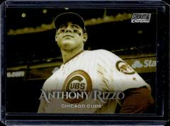 Anthony Rizzo [Gold Minted Refractor] Baseball Cards 2019 Stadium Club Chrome Prices