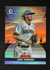 Joey Wiemer #AFLS-22 Baseball Cards 2022 Bowman Chrome 2021 AFL Fall Stars Prices