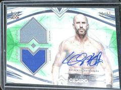 Cesaro [Green] Wrestling Cards 2020 Topps WWE Undisputed Dual Relic Autographs Prices