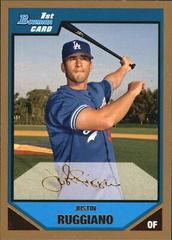 Justin Ruggiano [Gold] #BP100 Baseball Cards 2007 Bowman Prospects Prices