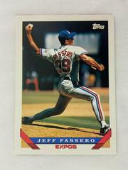 Jeff Fassero Baseball Cards 1993 Topps Prices