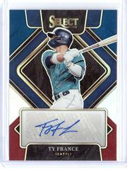 Ty France [Tri Color] #S-TF Baseball Cards 2022 Panini Select Signatures Prices