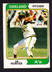 Jim Hunter #196 Baseball Cards 1974 O Pee Chee Prices