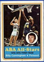 Billy Cunningham Basketball Cards 1973 Topps Prices