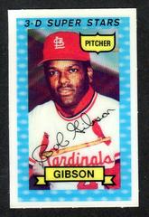 Bob Gibson #1 Baseball Cards 1974 Kellogg's Prices