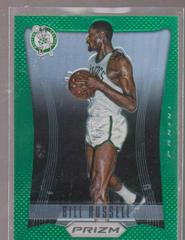 Bill Russell [Green Prizm] #153 Basketball Cards 2012 Panini Prizm Prices
