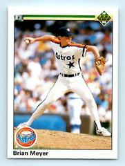 Brian Meyer Baseball Cards 1990 Upper Deck Prices