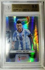 Lionel Messi [Hyper Prizm] Soccer Cards 2018 Panini Prizm World Cup Prices