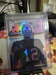 Tom Brady [Prizm] #NI-1 Football Cards 2022 Panini Select Neon Icons Prices