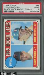 Twins Rookies [Black Loop Above Twins] #99 Baseball Cards 1969 Topps Prices