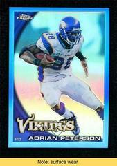 Adrian Peterson [Blue Refractor] #C1 Football Cards 2010 Topps Chrome Prices