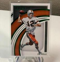 Jim Kelly [Emerald] Football Cards 2022 Panini Immaculate Collegiate Prices