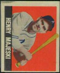 Henry Majeski Baseball Cards 1948 Leaf Prices